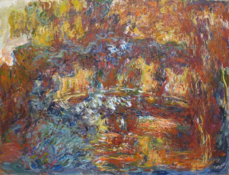 Claude Monet The Japanese Footbridge